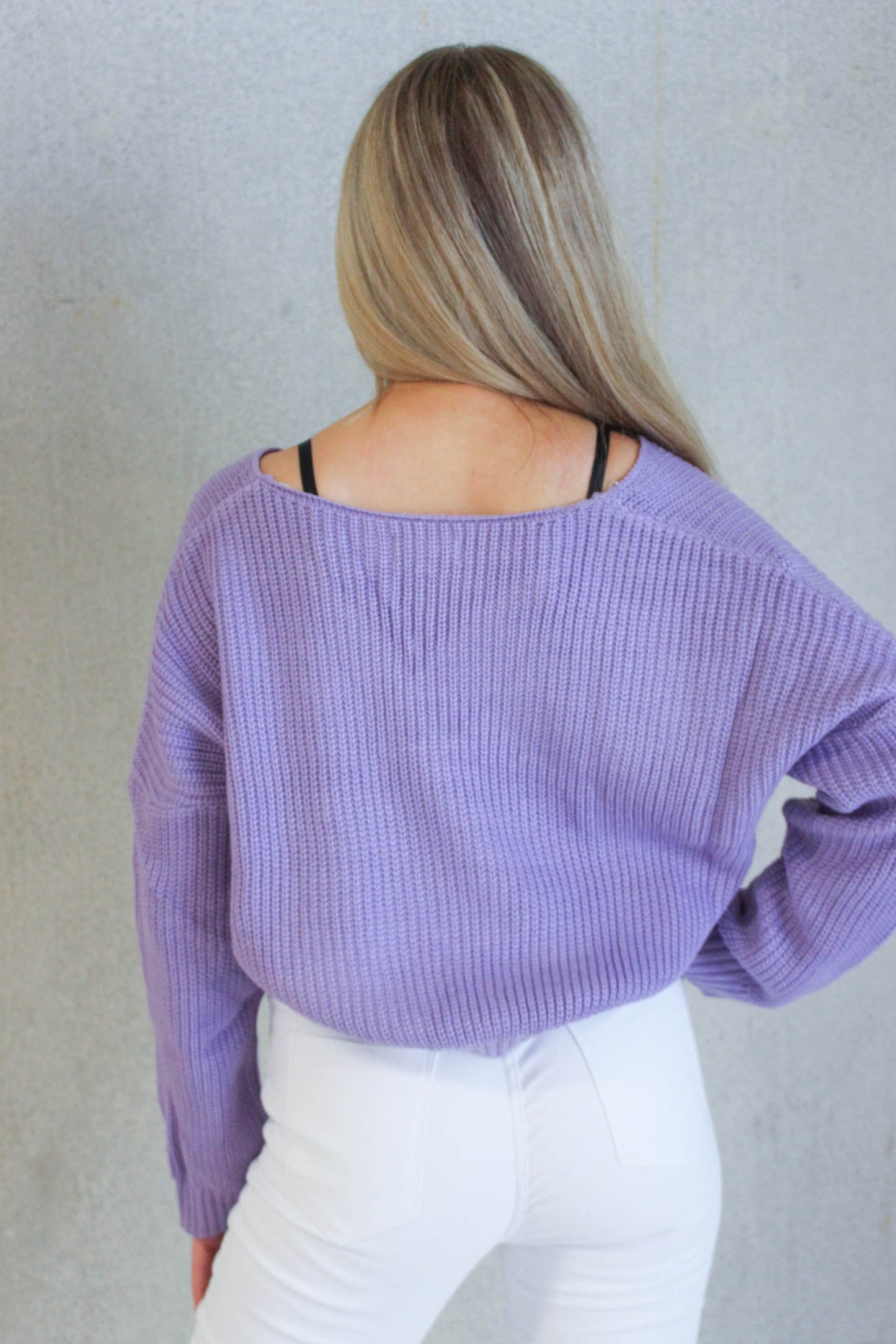 Lavender Knit Jumper